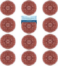 LOLA Copper Mesh Scouring Pad, 18 Grams, 12 Pack, eavy Duty Cleaning Pads by LolaProducts