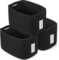 Cotton Rope storage Basket Bins 14.5X9.5X9.3“ Woven Basket by XUANGUO