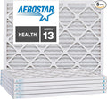 Aerostar 24x28x1 MERV 13, Pleated Air Filter, Box of 6, Made in the USA by AirFiltersDelivered