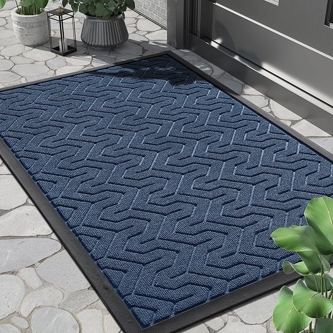 Yimobra Large Door Mat Outside Entrance 36x24, Waterproof Heavy Duty Outdoor by Yimobra