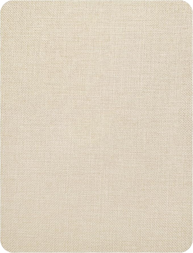 KING MOUNTAIN Coarse Linen Repair Patches, Self-Adhesive Linen Fabric Patches by ForABetterHomeLife