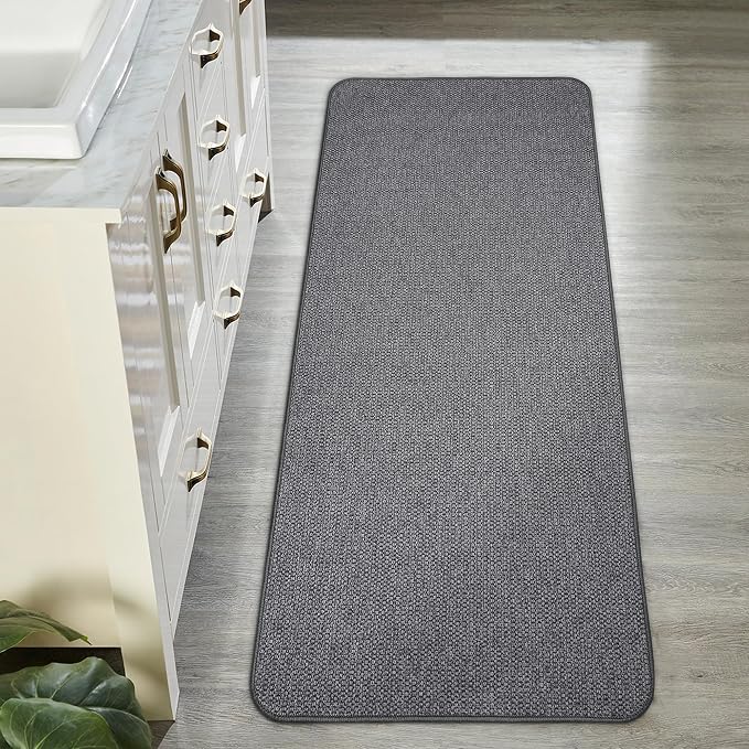 Bath Mat, Ultra Thin Bathroom Runner Rugs, Large Bath Mats by BosapDirect