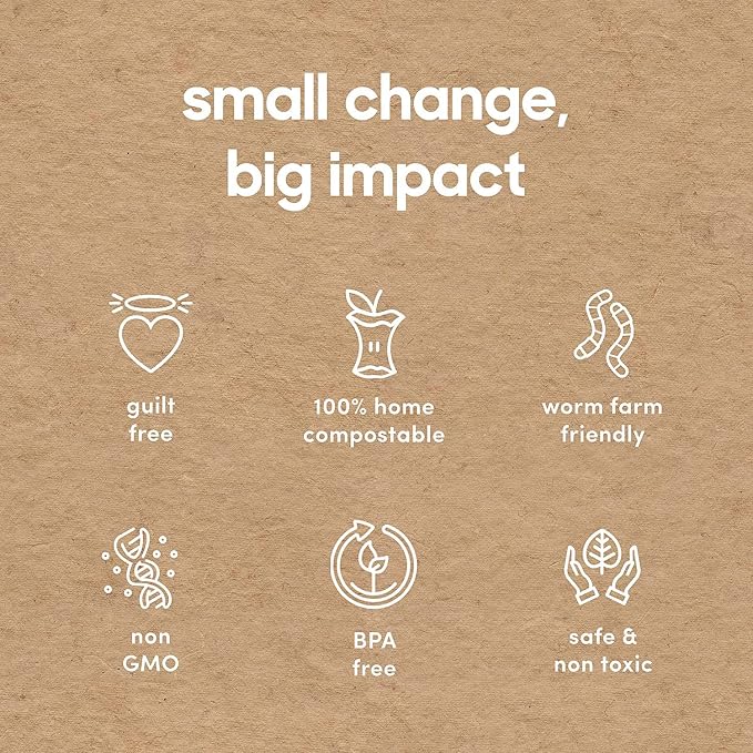 Compostic Home Compostable Resealable Gallon Bags, Microwave & Freezer Safe - Image 7