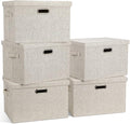 Large 17" 36 Quart Collapsible Stackable Storage Bins by GraciadecoStorage