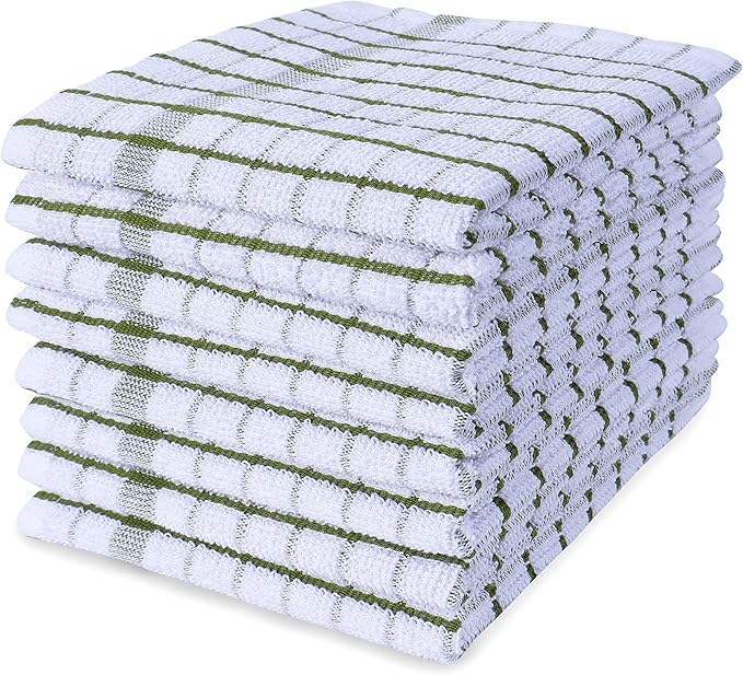 AMOUR INFINI Kitchen Dish Cloths Set of 8 - Image 2
