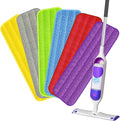 HOMTOYOU Reusable Mop Pads for Swiffer PowerMop: 6 Pack Microfiber Pad Refills by HOMTOYOU