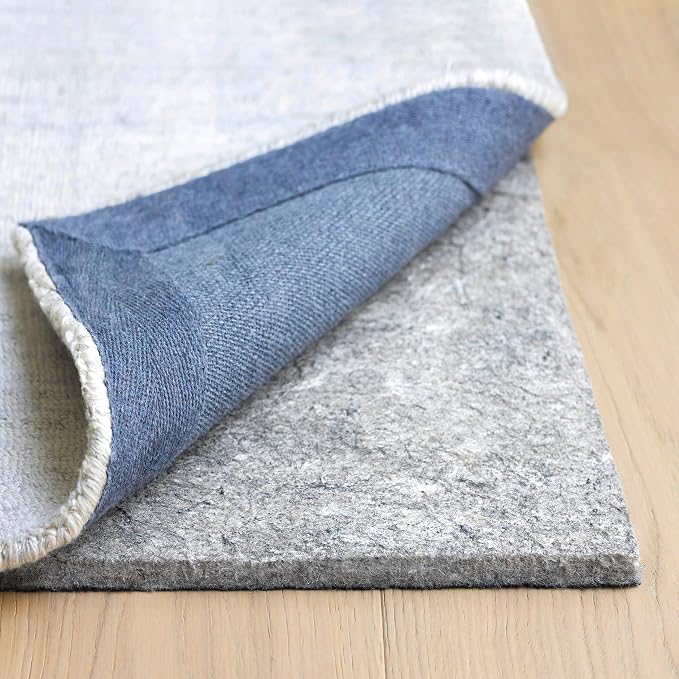 RUGPADUSA - Dual Surface - 4'x6' - 1/2" Thick - Felt + Rubber - Non-Slip by RugPadUSA