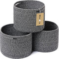 Small Basket for Organizing | Cube Shelf Closet Storage Baskets | 9.7×9.7×7.1” by MiniArkStorageBasketsHome