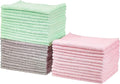 Amazon Basics Microfiber Cleaning Cloths, Non-Abrasive, Reusable and Washable by AmazonBasics