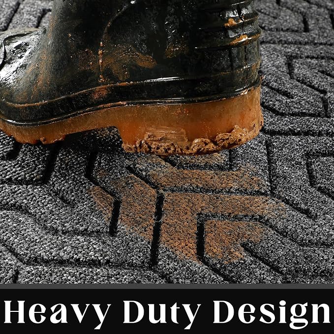 Yimobra Extra Large Door Mat Outside Entrance 60x32, Waterproof Heavy Duty - Image 3