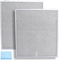 S99010430-002 Range Hood Filter 15-3/4" x 13-7/8" x 3/8", 2 Pack Aluminum Mesh by WADOY