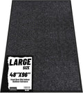 Front Door Mat Indoor Outdoor Entrance, TPR Backing Non-Slip Doormats, Low by Unknown
