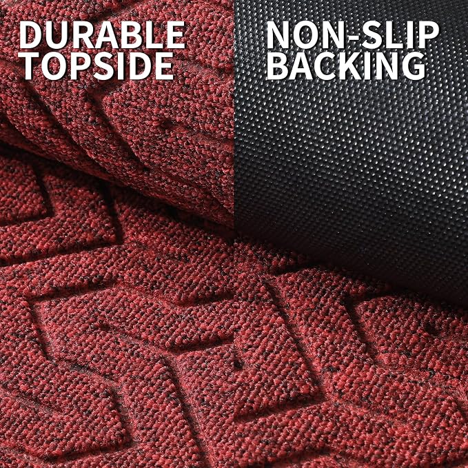 Yimobra Large Door Mat Outside Entrance 36x24, Waterproof Heavy Duty Outdoor - Image 4