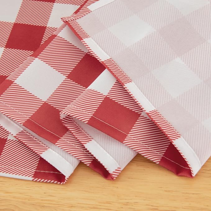 Classic Gingham Buffalo Tablecloth Fabric - Image 3