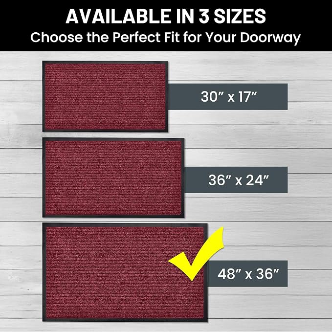 Sierra Concepts Front Door Mat X-Large Welcome Floor Mats - Image 5