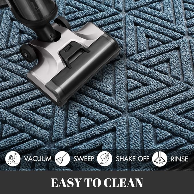 Yimobra Large Door Mat 47x24, All-Weather Waterproof Non-Slip Welcome Matt - Image 9