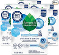 Seventh Generation Dishwasher Detergent Packs Free & Clear Pack of 6 by SeventhGeneration