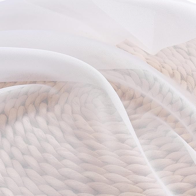 Chyhomenyc Sheer White Valances - Image 6