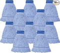 Gejoy 10 Pack 24oz Mop Head Replacement Commercial Cleaning Mop Head Wet String by Gejoy
