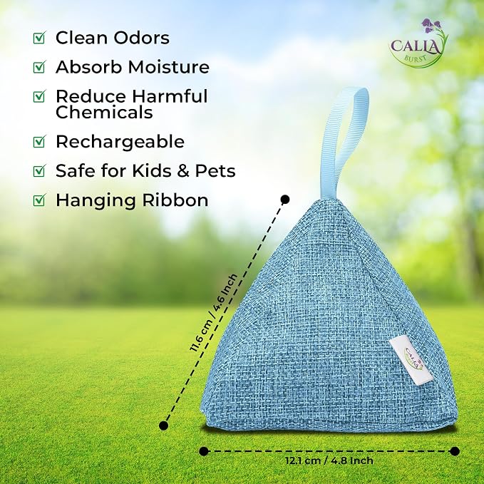 4 Pack Bamboo Charcoal Air Purifier Bags 200 Grams Each - Image 3