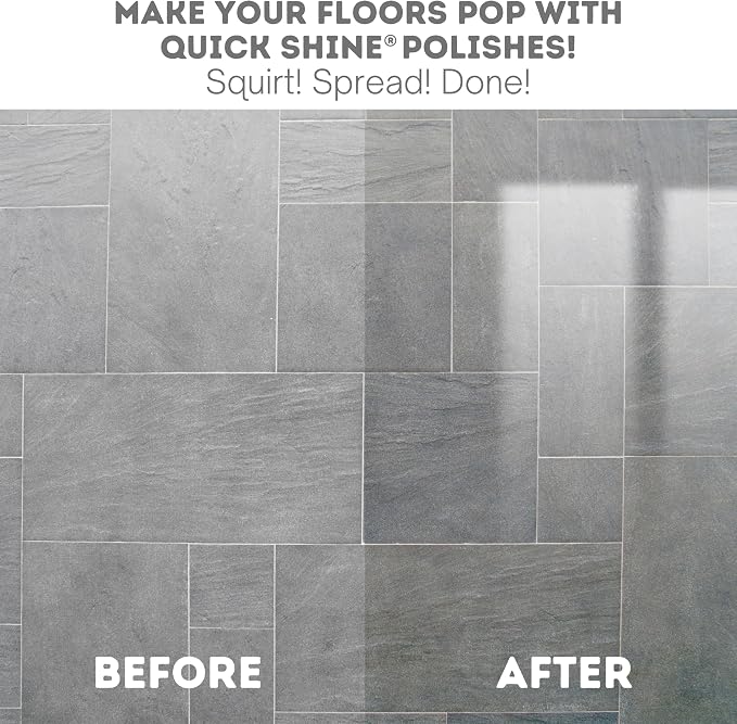 Quick Shine Ultimate Gold Clean + Polish Mop Kit | All-in-One 11 Pc Kit - Image 16