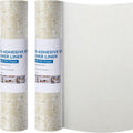 Shelf Liner 20 x 72 Inch 2 Rolls Shelf Liner Non Adhesive, Drawer Liner Non by DwellAid
