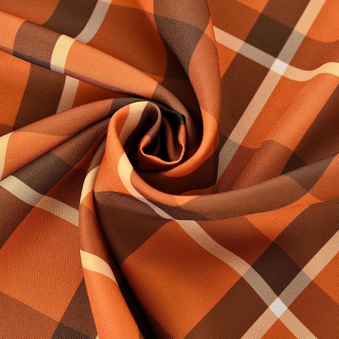 Waterproof Gingham Festive Tablecloth Fabric - Image 8