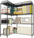 4 Tiers Storage Shelves Load 1200LBS, Metal Shelving Wire Metal Shelving Unit by MEIGAOPLASTICANDMETALHKCOLIMITED