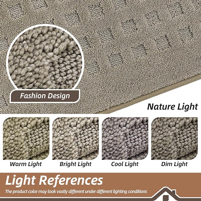 BEQHAUSE Waffle Door Mats Indoor 24"x36", Dog Mat - Image 7