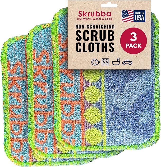 Wet-It Skrubba Non-Scratch Scouring Pad – European Scrubby Sponge by Wet-It