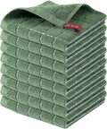 Homaxy 100% Cotton Terry Kitchen Dish Cloths, Ultra Soft and Absorbent Dish by Homaxy
