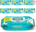 6 Packs Surface Wipes with Bleach, Thick & Large Dispose, All-Purpose Cleaner by JuniperCLEAN