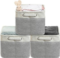 SIMPLE HOUSEWARE Large Fabric Storage Bin, 14.4" x 10" by SimpleHouseware