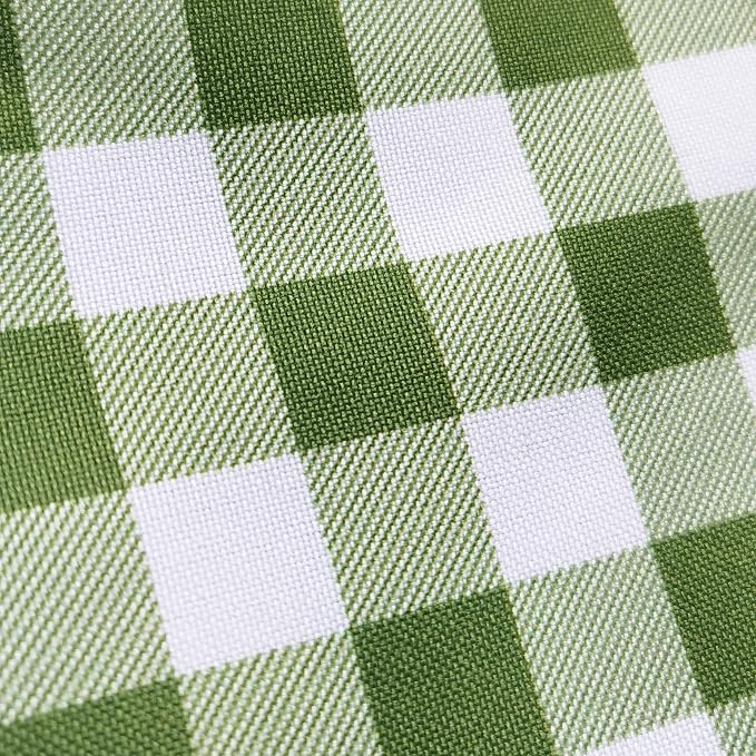 Waterproof Checkered Tablecloth Fabric - Image 2