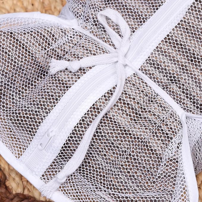 Lingerie Bags for Washing Delicates Pack of 4 Mesh Laundry Bags Clean for - Image 5