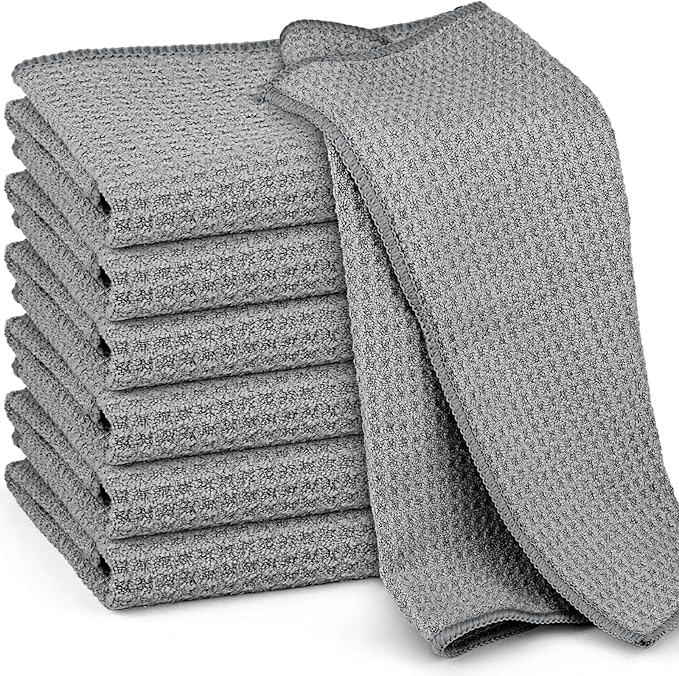 Microfiber Cleaning Cloth Waffle Weave by Ekedalen