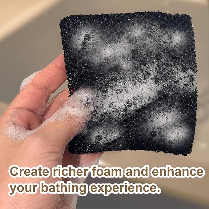 2 Pack Soap Bag Deep Roughness, Bar Soap Pouch Saver Pocket, Body Scrubber - Image 5