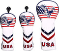 USA Flag and Eagle Golf Driver/Fairway Wood/Hybrid/Iron/Mallet Putter/Blade by Unknown