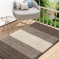 Kitinjoy Indoor Outdoor Door Mat, 48x32 Non-Slip Absorbent Dirt Trapper by Kitinjoy