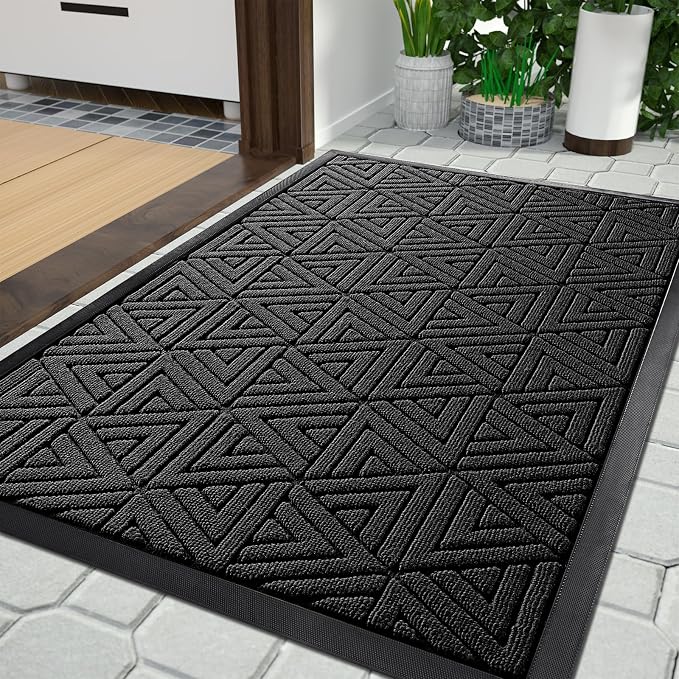Yimobra Large Door Mat 36x24, All-Weather Waterproof Non-Slip Welcome Matt by Yimobra