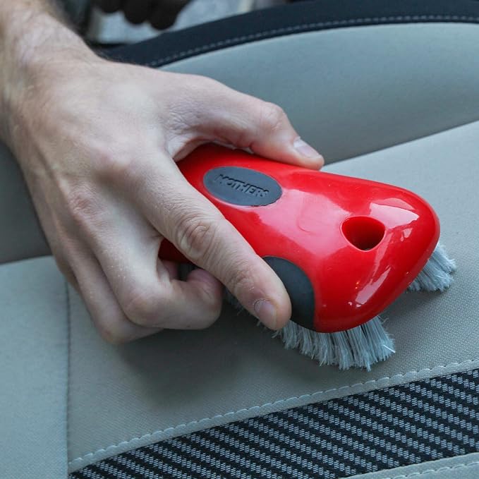 Mothers Soft Bristle Leather and Upholstery Car Cleaning Scrub Brush - Image 6
