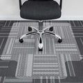 Large Chair Mat for Carpet, Easy Glide Plastic Carpet Floor Protector Mat for by HOMEK