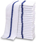 GOLD TEXTILES 60 PC New Cotton Blend White Restaurant Bar Mops Kitchen Towels by GOLDTEXTILES