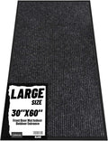 Front Door Mat Indoor Outdoor Entrance, TPR Backing Non-Slip Doormats, Low by Unknown