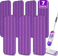 7 Count Reusable Mop Pads for Swiffer PowerMop -MEXERRIS Microfiber Wet Mops by MEXERRIS