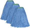Matthew Cleaning 24oz 3Pack Cotton Floor Mop, Cotton Looped-Open String Heavy by MATTHEWCLEANINGPRODUCTS