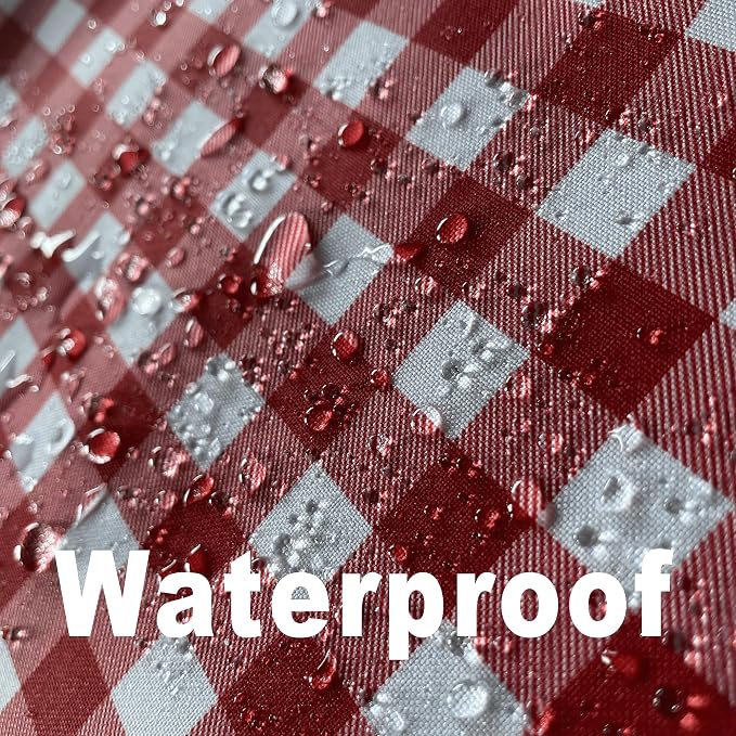 Classic Gingham Tablecloth Fabric - Image 2