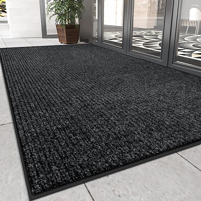 Vicwe Indoor Outdoor Door Mat, Non-Slip Washable Doormats Entrance Mats by Vicwe