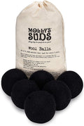 Molly's Suds Wool Dryer Balls | XL, Premium Organic Fabric Softener, by MollysSuds
