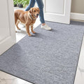 LUMI Ultra Thin Door Mat for Entryway, Easy Clean Welcome Entrance Mat for by LUMI
